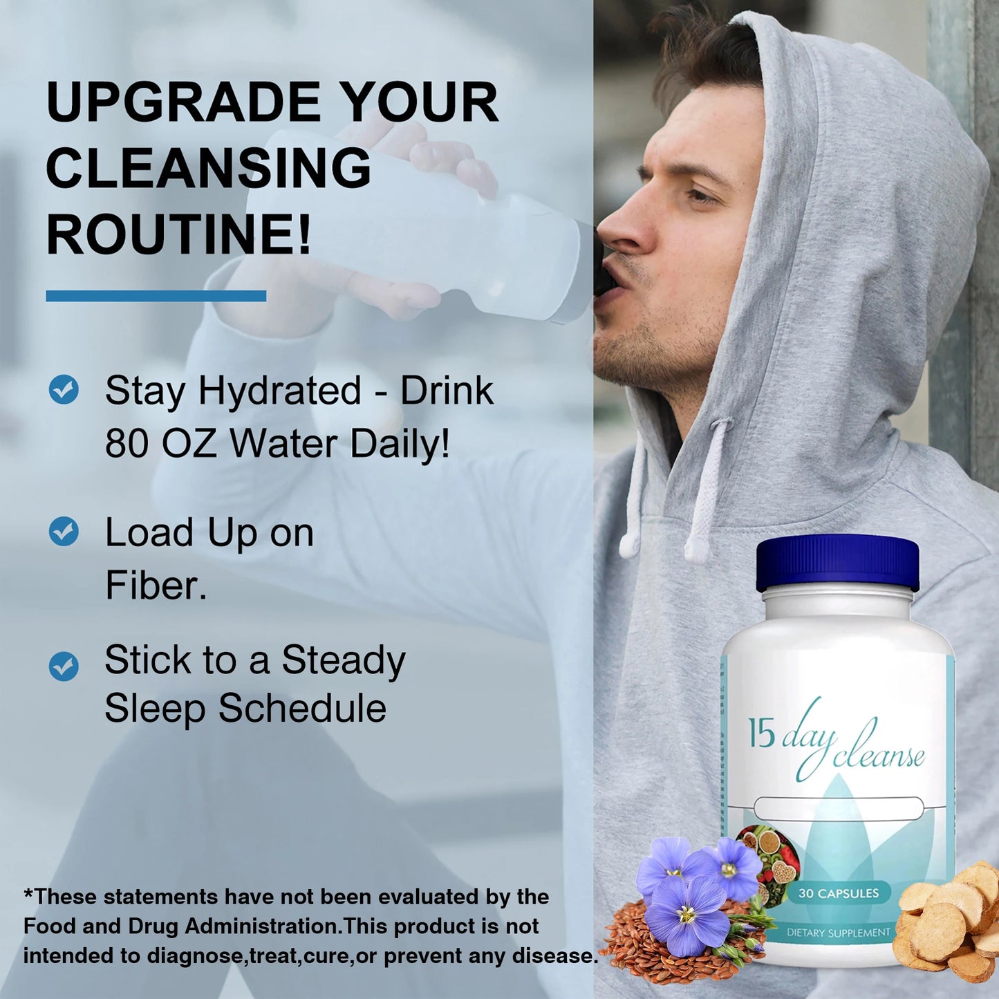 15 Day Colon Cleanse Detox - Gut & Colon Support