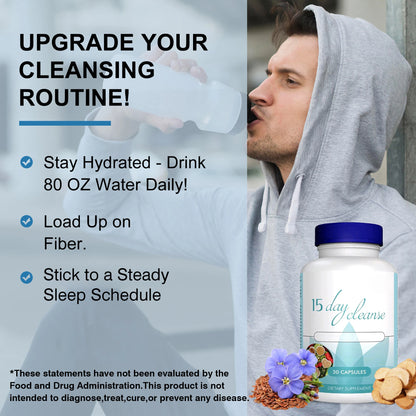 15 Day Colon Cleanse Detox - Gut & Colon Support